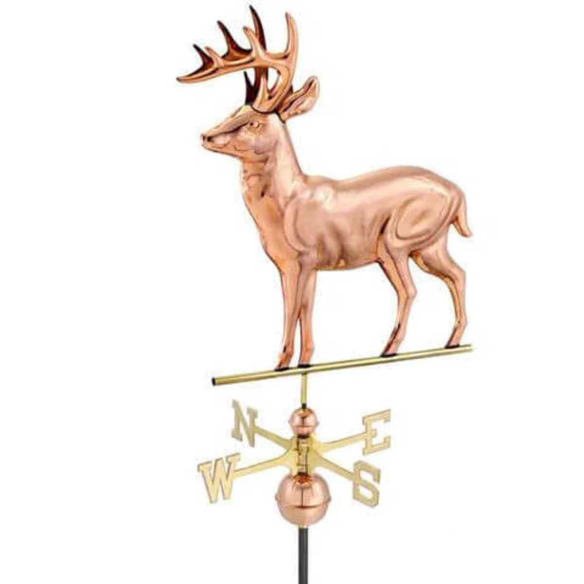 Large Copper Deer Weathervane.jpg Large Copper Deer Weathervane